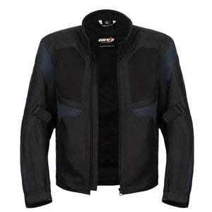 
                  
                    Charger l&amp;#39;image dans la galerie, BLOUSON DE MOTO TEXTILE ROCKET BLEU, Protections amovibles certifiées CE sur les épaules, les coudes et le dos, Fermetures à glissière YKK tout autour, fermetures à glissière de 8 pouces et de connexion sur toute la circonférence pour les pantalons
                  
                