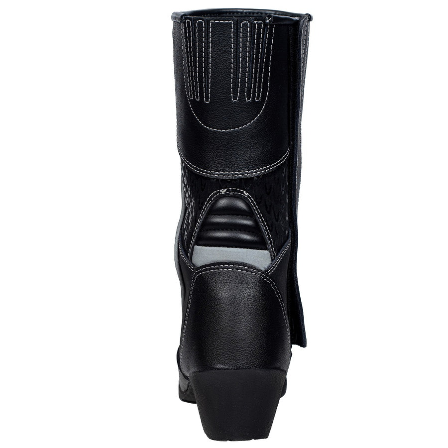 Arrow Bottes de moto en cuir pour femmes