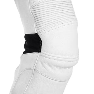 
                  
                    Charger l&amp;#39;image dans la galerie, PANTALON DE MOTO EN CUIR EQUILIBRIUM BLANC FEMME
                  
                
