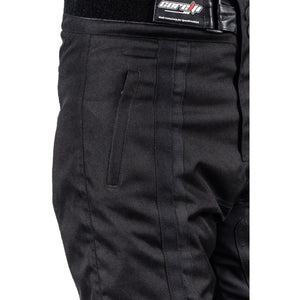 
                  
                    Charger l&amp;#39;image dans la galerie, PANTALON DE MOTO TEXTILE NOIR STORM, Protecteurs CE amovibles aux genoux, Fermetures à glissière d&amp;#39;origine YKK, fermeture à glissière de 8&amp;quot; pour fixation à la veste
                  
                
