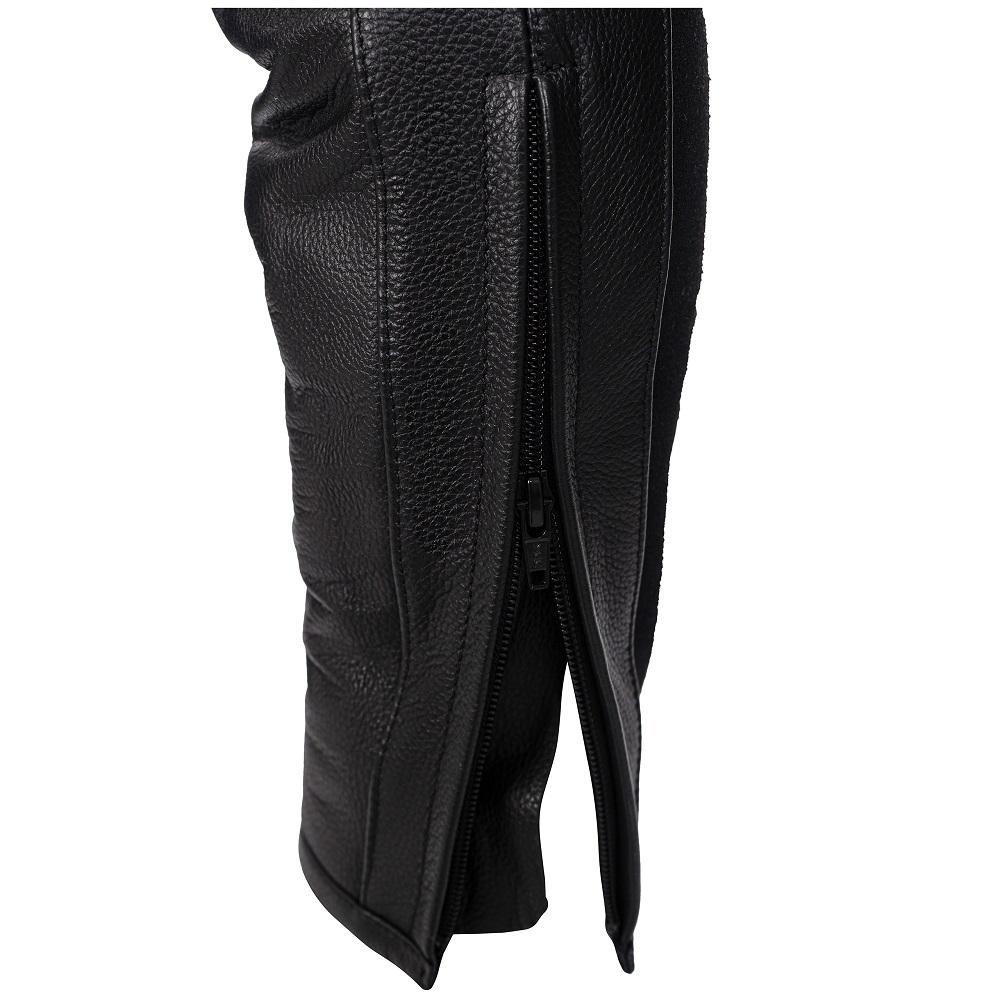 
                  
                    Charger l&amp;#39;image dans la galerie, PANTALON DE MOTO EN CUIR ECLIPSE NOIR FEMME
                  
                