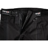 PANTALON DE MOTO TEXTILE NOIR STORM, Protecteurs CE amovibles aux genoux, Fermetures à glissière d'origine YKK, fermeture à glissière de 8" pour fixation à la veste