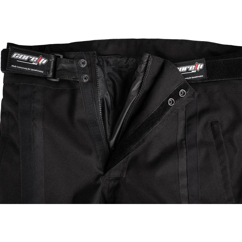 
                  
                    Charger l&amp;#39;image dans la galerie, PANTALON DE MOTO TEXTILE NOIR STORM, Protecteurs CE amovibles aux genoux, Fermetures à glissière d&amp;#39;origine YKK, fermeture à glissière de 8&amp;quot; pour fixation à la veste
                  
                