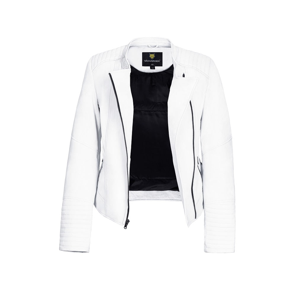 
                  
                    Charger l&amp;#39;image dans la galerie, BLOUSON DE MOTO EN CUIR POUR FEMME MORENA ARMORED, En vrai cuir de qualité supérieure. Protections amovibles certifiées CE
                  
                