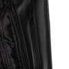 BLOUSON DE MOTO EN CUIR NOIR ADRÉNALINE, Protections certifiées CE sur les coudes, les épaules et le dos, fermetures à glissière YKK, Doublure intérieure amovible en polyester matelassée amovible, une poche intérieure