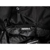 PANTALON DE MOTO TEXTILE NOIR STORM, Protecteurs CE amovibles aux genoux, Fermetures à glissière d'origine YKK, fermeture à glissière de 8" pour fixation à la veste