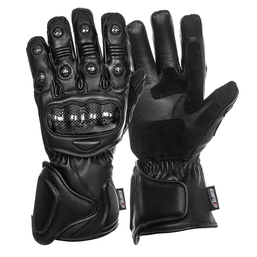 GANTS DE MOTO D'HIVER EN CUIR TAURUS LONG