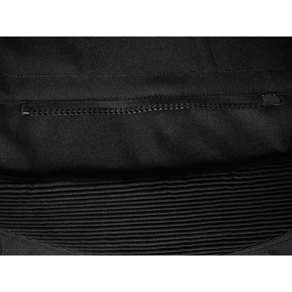 
                  
                    Charger l&amp;#39;image dans la galerie, PANTALON DE MOTO TEXTILE NOIR STORM, Protecteurs CE amovibles aux genoux, Fermetures à glissière d&amp;#39;origine YKK, fermeture à glissière de 8&amp;quot; pour fixation à la veste
                  
                