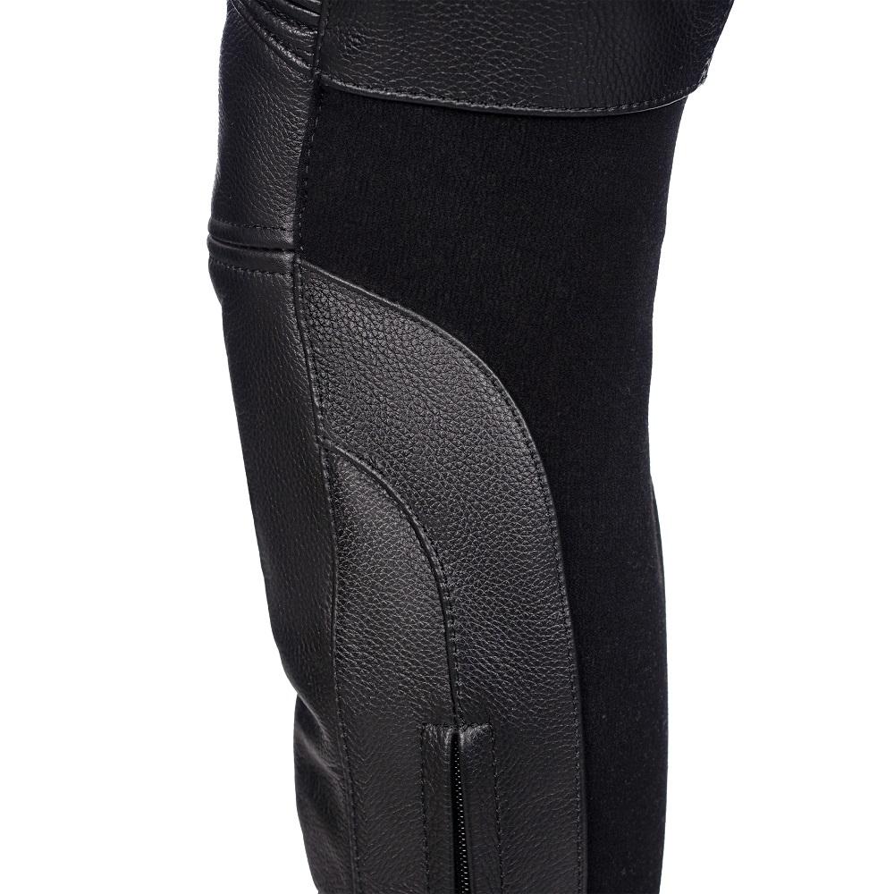 
                  
                    Charger l&amp;#39;image dans la galerie, PANTALON DE MOTO EN CUIR ECLIPSE NOIR FEMME
                  
                