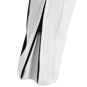 
                  
                    Charger l&amp;#39;image dans la galerie, PANTALON DE MOTO EN CUIR EQUILIBRIUM BLANC FEMME
                  
                