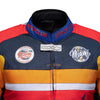 BLOUSON DE MOTO TEXTILE MIAMI MOTOR CLUB, Protections amovibles certifiées CE sur le dos, les épaules et les coudes