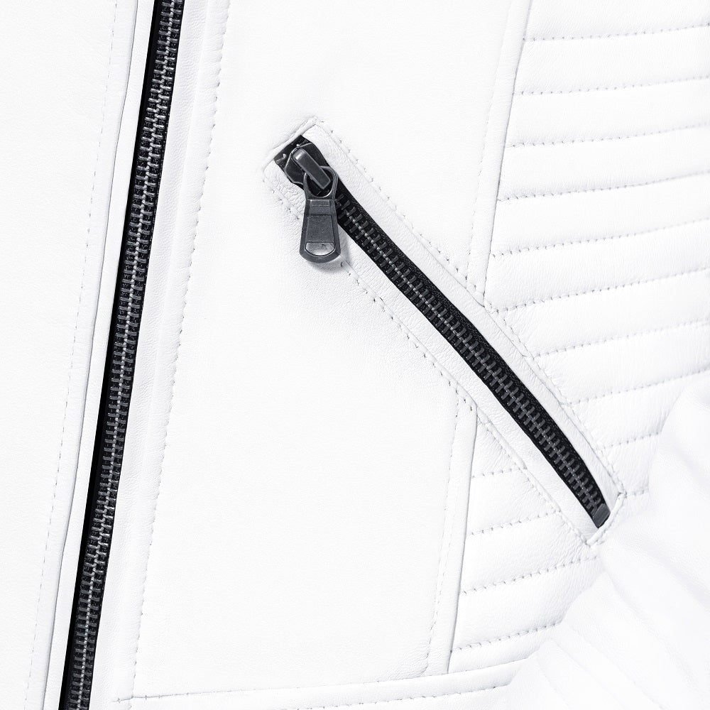 
                  
                    Charger l&amp;#39;image dans la galerie, BLOUSON DE MOTO EN CUIR POUR FEMME MORENA ARMORED, En vrai cuir de qualité supérieure. Protections amovibles certifiées CE
                  
                