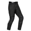 PANTALON DE MOTO TEXTILE NOIR STORM, Protecteurs CE amovibles aux genoux, Fermetures à glissière d'origine YKK, fermeture à glissière de 8" pour fixation à la veste